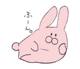 College girl rabbit-chan sticker #7941929