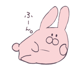 College girl rabbit-chan sticker #7941929