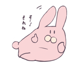 College girl rabbit-chan sticker #7941930