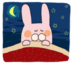 College girl rabbit-chan sticker #7941933