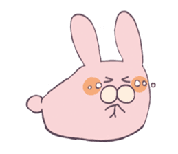 College girl rabbit-chan sticker #7941935