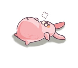 College girl rabbit-chan sticker #7941937