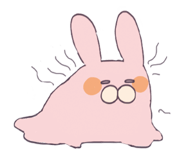 College girl rabbit-chan sticker #7941938