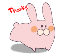 College girl rabbit-chan sticker #7941939