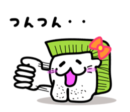 kotama-chan is girlfriend of otama-chan sticker #7942431