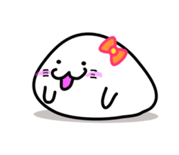 kotama-chan is girlfriend of otama-chan sticker #7942436