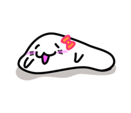 kotama-chan is girlfriend of otama-chan sticker #7942437