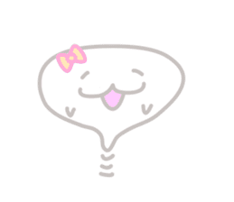 kotama-chan is girlfriend of otama-chan sticker #7942438