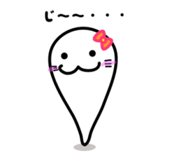 kotama-chan is girlfriend of otama-chan sticker #7942440