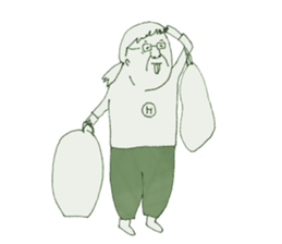 iruka and her merry friends sticker #7942487