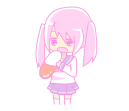 She who is a worry symptom sticker #7942753