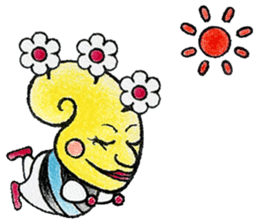 <1> Round and Round Rolled, "Gururu" sticker #7943262