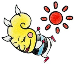 <1> Round and Round Rolled, "Gururu" sticker #7943265