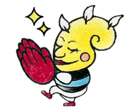 <1> Round and Round Rolled, "Gururu" sticker #7943268