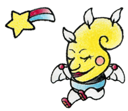 <1> Round and Round Rolled, "Gururu" sticker #7943273