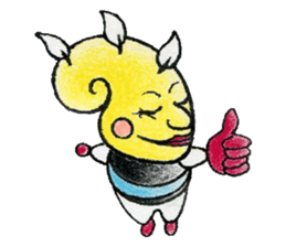 <1> Round and Round Rolled, "Gururu" sticker #7943277