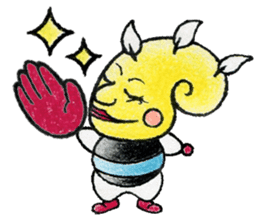 <1> Round and Round Rolled, "Gururu" sticker #7943285