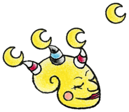 <1> Round and Round Rolled, "Gururu" sticker #7943298