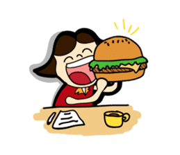 MOO-DANG : busy day sticker #7943489