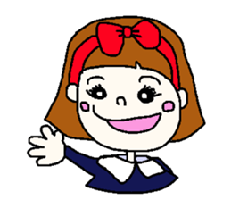 RIBONCHAN1 sticker #7943620