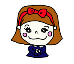 RIBONCHAN1 sticker #7943623