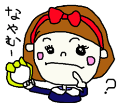 RIBONCHAN1 sticker #7943624