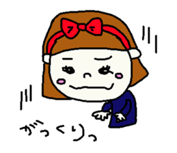 RIBONCHAN1 sticker #7943626