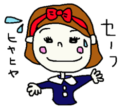 RIBONCHAN1 sticker #7943628