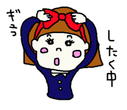 RIBONCHAN1 sticker #7943631