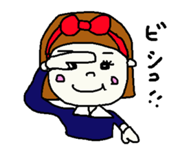 RIBONCHAN1 sticker #7943637