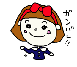 RIBONCHAN1 sticker #7943639