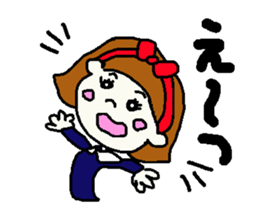 RIBONCHAN1 sticker #7943641