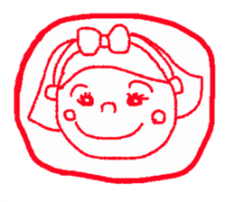 RIBONCHAN1 sticker #7943645