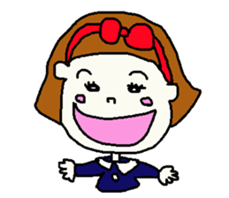 RIBONCHAN1 sticker #7943652