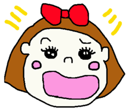 RIBONCHAN1 sticker #7943654