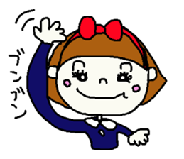 RIBONCHAN1 sticker #7943655