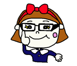 RIBONCHAN1 sticker #7943657