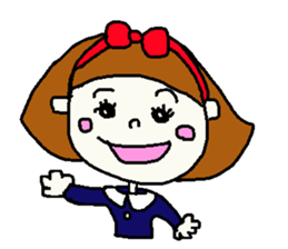 RIBONCHAN1 sticker #7943659