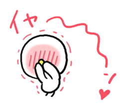 LOVE LOVE Heart Chick sticker #7944304
