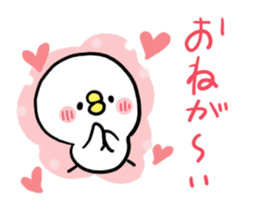 LOVE LOVE Heart Chick sticker #7944312