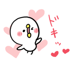 LOVE LOVE Heart Chick sticker #7944316