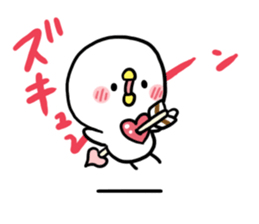 LOVE LOVE Heart Chick sticker #7944318