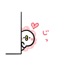 LOVE LOVE Heart Chick sticker #7944319