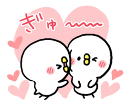 LOVE LOVE Heart Chick sticker #7944321