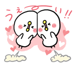 LOVE LOVE Heart Chick sticker #7944323