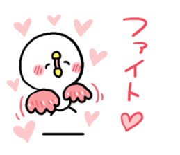 LOVE LOVE Heart Chick sticker #7944327