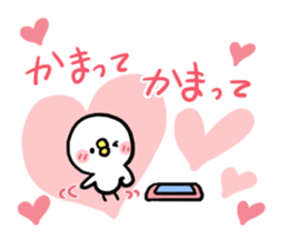 LOVE LOVE Heart Chick sticker #7944328