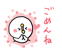 LOVE LOVE Heart Chick sticker #7944334