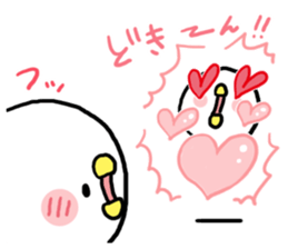 LOVE LOVE Heart Chick sticker #7944338