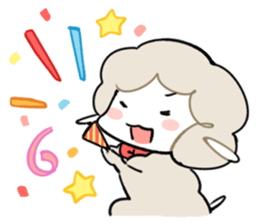 Sheep of the knock with friends. sticker #7944461